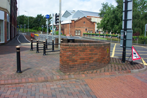 Chell Road cycle lane